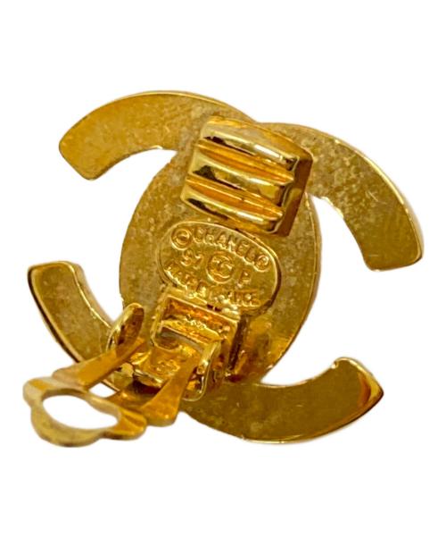 CHANEL（シャネル）CHANEL (シャネル) ココマークターンロックイヤリング ゴールド サイズ:下記参照の古着・服飾アイテム