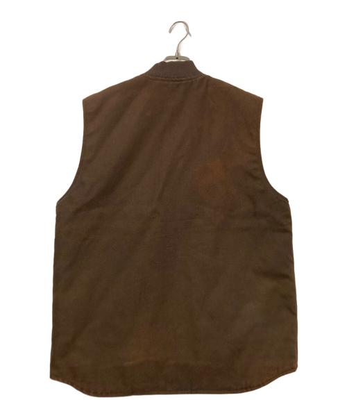 Carhartt WIP（カーハート ワーク イン プログレス）Carhartt WIP (カーハート ワーク イン プログレス) Classic Vest ブラウン サイズ:XLの古着・服飾アイテム