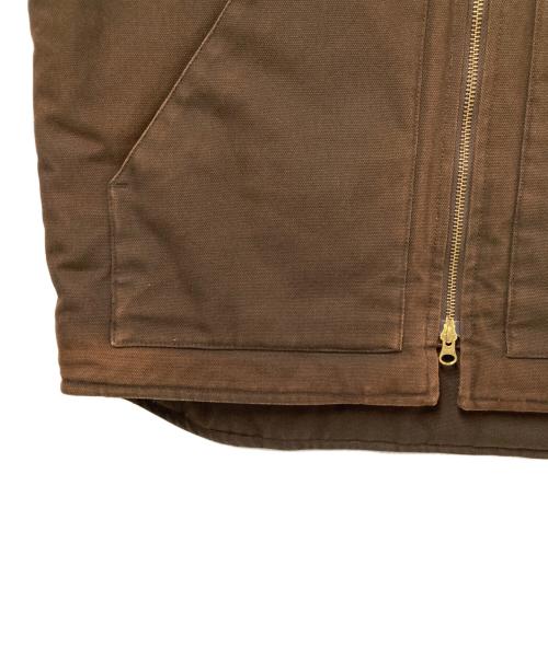 Carhartt WIP（カーハート ワーク イン プログレス）Carhartt WIP (カーハート ワーク イン プログレス) Classic Vest ブラウン サイズ:XLの古着・服飾アイテム