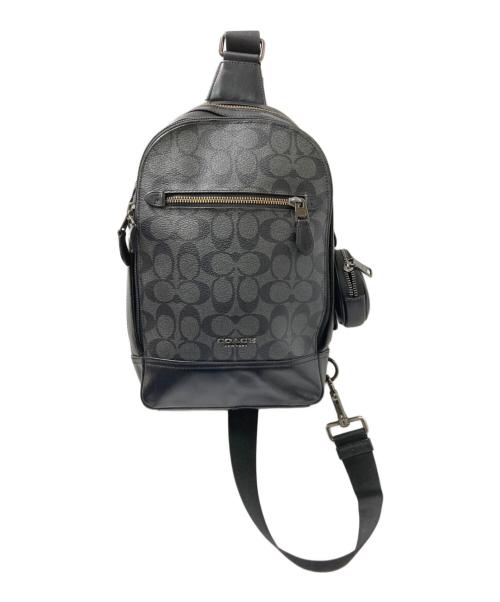 COACH（コーチ）COACH (コーチ) ボディーバッグ ブラック サイズ:下記参照の古着・服飾アイテム