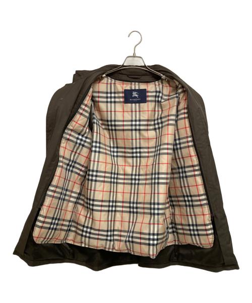 BURBERRY LONDON（バーバリーロンドン）BURBERRY LONDON (バーバリーロンドン) ダウンライナー付きコート ブラウン×ベージュ サイズ:Mの古着・服飾アイテム