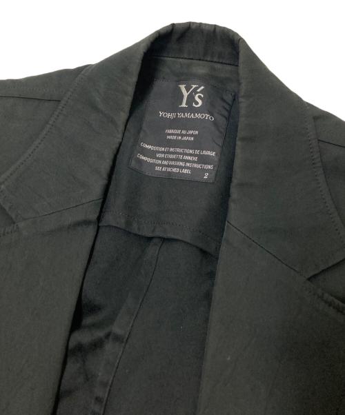 Y's for men（ワイズフォーメン）Y's for men (ワイズフォーメン) テーラードジャケット ブラック サイズ:2の古着・服飾アイテム
