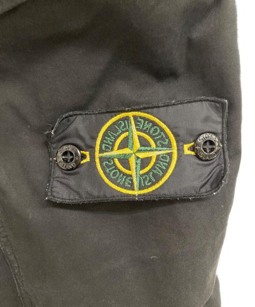 STONE ISLAND（ストーンアイランド）STONE ISLAND (ストーンアイランド) ストレッチコットン カーゴパンツ ブラック サイズ:76cm(W30)の古着・服飾アイテム