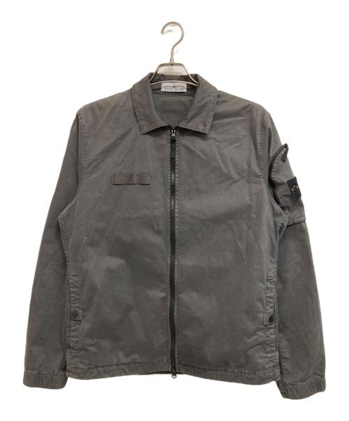 STONE ISLAND（ストーンアイランド）STONE ISLAND (ストーンアイランド) コットンブルゾン グレー サイズ: Lの古着・服飾アイテム