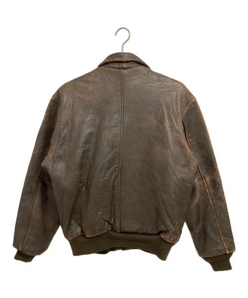 AVIREX（アヴィレックス）AVIREX (アヴィレックス) A-2フライトジャケット ブラウン サイズ:Sの古着・服飾アイテム