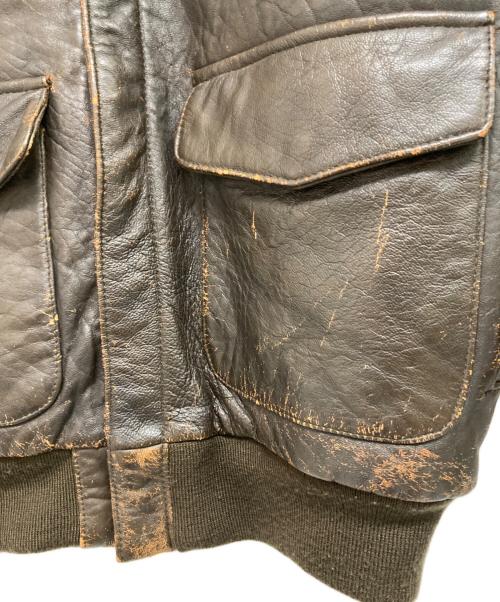 AVIREX（アヴィレックス）AVIREX (アヴィレックス) A-2フライトジャケット ブラウン サイズ:Sの古着・服飾アイテム