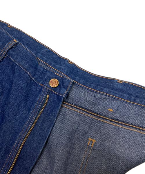 round house（ラウンドハウス）round house (ラウンドハウス) デニムペインターパンツ インディゴ サイズ:W40×L32の古着・服飾アイテム