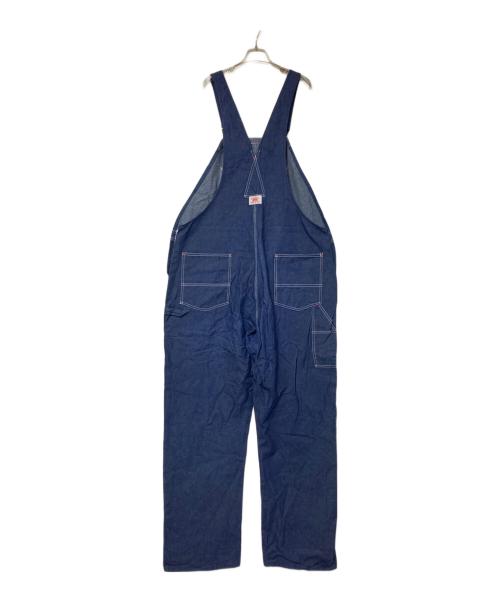 round house（ラウンドハウス）round house (ラウンドハウス) デニムオーバーオール インディゴ サイズ:W44×L32の古着・服飾アイテム
