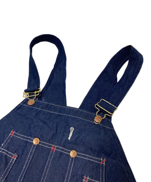 round house（ラウンドハウス）round house (ラウンドハウス) デニムオーバーオール インディゴ サイズ:W44×L32の古着・服飾アイテム