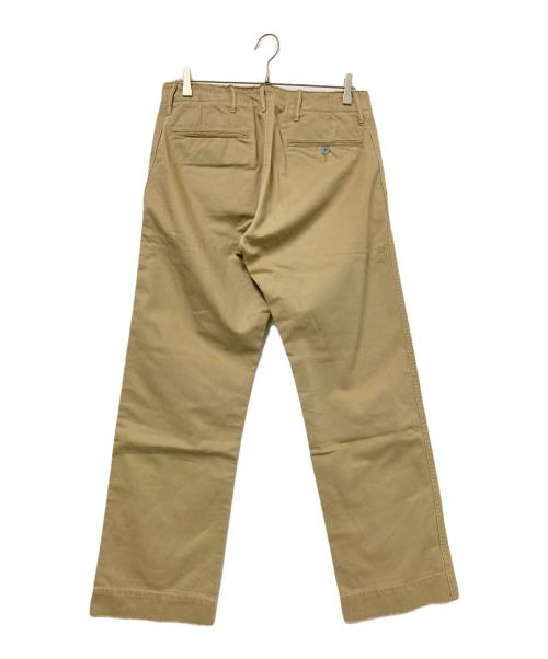 RRL（ダブルアールエル）RRL (ダブルアールエル) ミリタリーチノトラウザーパンツ ベージュ サイズ:W29×L30の古着・服飾アイテム