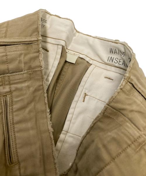 RRL（ダブルアールエル）RRL (ダブルアールエル) ミリタリーチノトラウザーパンツ ベージュ サイズ:W29×L30の古着・服飾アイテム