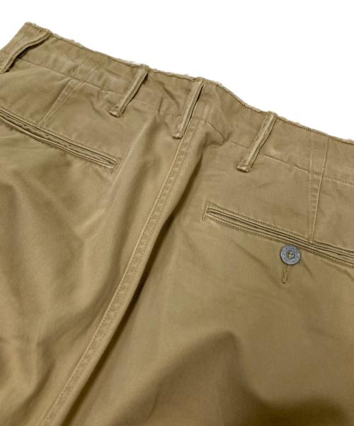 RRL（ダブルアールエル）RRL (ダブルアールエル) ミリタリーチノトラウザーパンツ ベージュ サイズ:W29×L30の古着・服飾アイテム