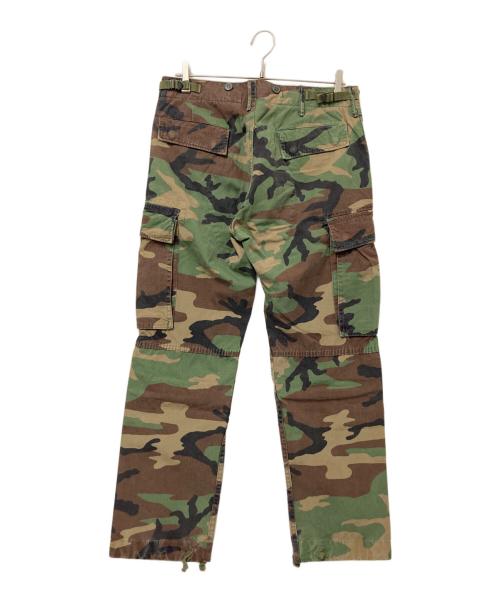 RRL（ダブルアールエル）RRL (ダブルアールエル) ウッドランドカモカーゴパンツ グリーン×ブラウン サイズ:W30×L30の古着・服飾アイテム