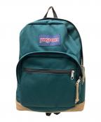 JANSPORTジャンスポーツ）の古着「RIGHT PACK」｜グリーン×ベージュ