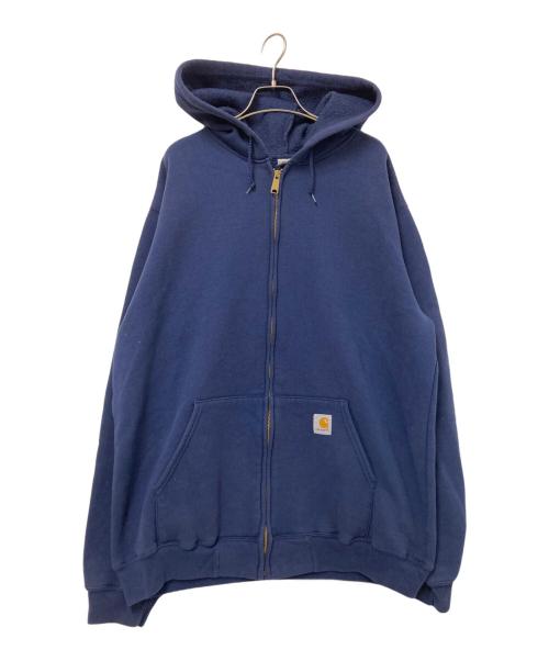 CarHartt（カーハート）CarHartt (カーハート) ジップパーカー ネイビー サイズ: Lの古着・服飾アイテム