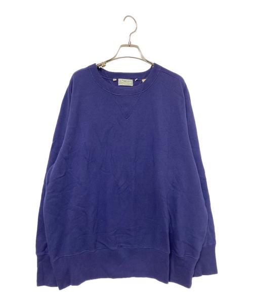 LEVI'S VINTAGE CLOTHING（リーバイス ビンテージ クロージング）LEVI'S VINTAGE CLOTHING (リーバイス ビンテージ クロージング) BAY MEADOWS SWEAT SHIRT パープル サイズ:XLの古着・服飾アイテム