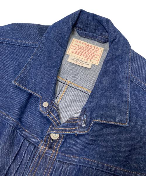 LEVI'S PReMIUM（リーバイス プレミアム）LEVI'S PReMIUM (リーバイス プレミアム) プリーツ トラッカージャケット インディゴ サイズ:XLの古着・服飾アイテム