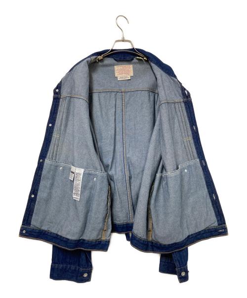 LEVI'S PReMIUM（リーバイス プレミアム）LEVI'S PReMIUM (リーバイス プレミアム) プリーツ トラッカージャケット インディゴ サイズ:XLの古着・服飾アイテム