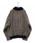 Burberry's (バーバリーズ) ウールヘリンボーンブルゾン ネイビー×ベージュ サイズ:下記参照：25000円