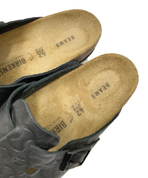 BIRKENSTOCK（ビルケンシュトック）BIRKENSTOCK (ビルケンシュトック) BEAMS (ビームス) BOSTON ブラック サイズ:27.0cmの古着・服飾アイテム