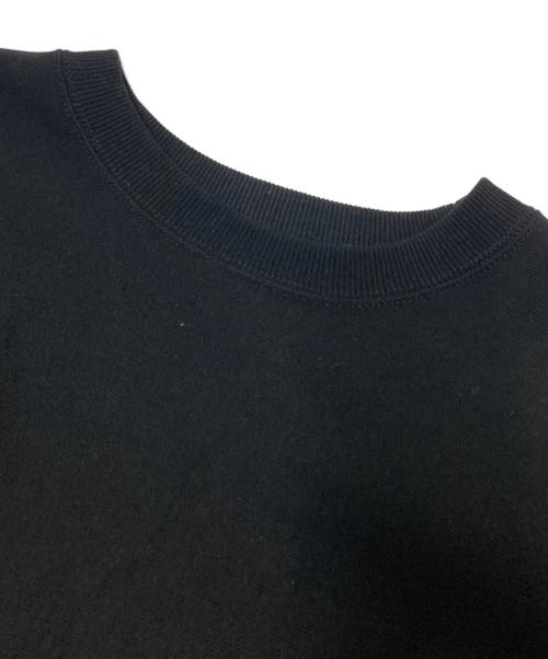 AURALEE（オーラリー）AURALEE (オーラリー) SMOOTH SOFT BD SWEAT P/O ブラック サイズ:4の古着・服飾アイテム