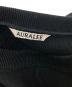 中古・古着 AURALEE (オーラリー) SMOOTH SOFT BD SWEAT P/O ブラック サイズ:4：25000円