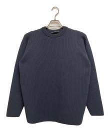 teatora（テアトラ）の古着「CARTRIDGE KNIT CREW 7G - DELTAPEAK」｜グレー