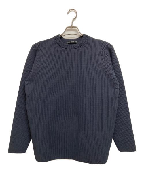 teatora（テアトラ）teatora (テアトラ) CARTRIDGE KNIT CREW 7G - DELTAPEAK グレー サイズ:2の古着・服飾アイテム