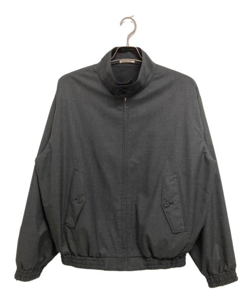 AURALEE（オーラリー）AURALEE (オーラリー) ULTRA FINE TROPICAL WOOL ZIP BLOUSON グレー サイズ:4の古着・服飾アイテム