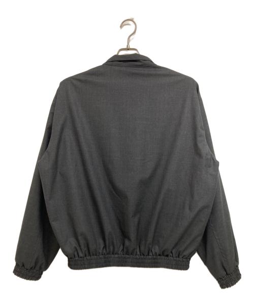 AURALEE（オーラリー）AURALEE (オーラリー) ULTRA FINE TROPICAL WOOL ZIP BLOUSON グレー サイズ:4の古着・服飾アイテム