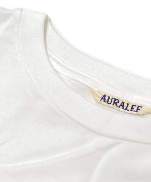 AURALEE（オーラリー）AURALEE (オーラリー) LUSTER PLAITING L/S TEE ホワイト サイズ:3の古着・服飾アイテム