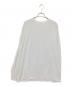 AURALEE（オーラリー）の古着「LUSTER PLAITING L/S TEE」｜ホワイト