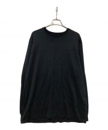 AURALEE（オーラリー）の古着「LUSTER PLAITING L/S TEE」｜ブラック