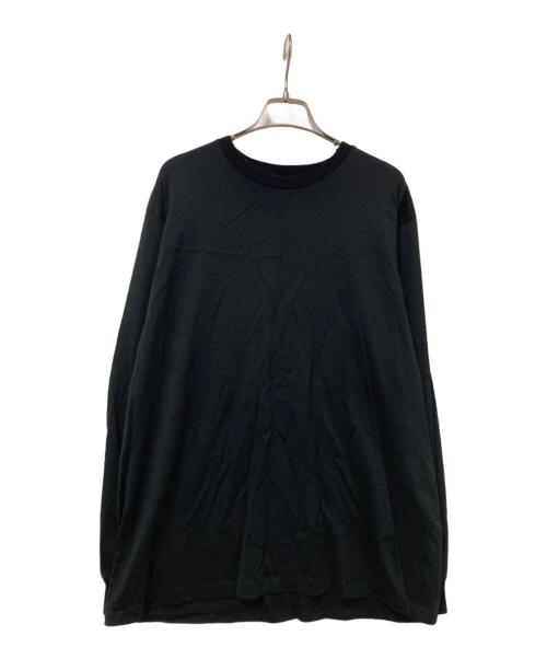AURALEE（オーラリー）AURALEE (オーラリー) LUSTER PLAITING L/S TEE ブラック サイズ:3の古着・服飾アイテム