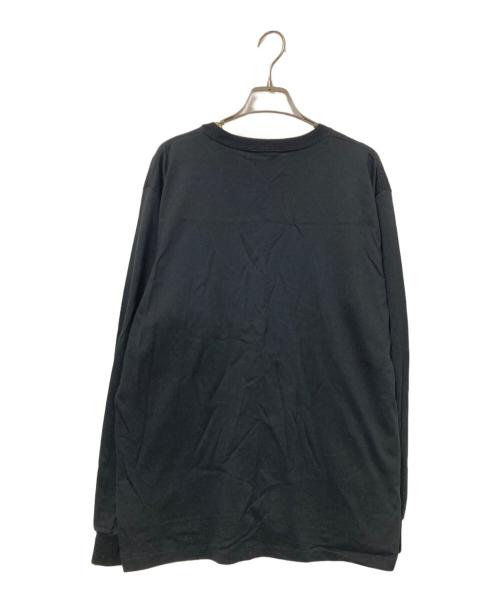 AURALEE（オーラリー）AURALEE (オーラリー) LUSTER PLAITING L/S TEE ブラック サイズ:3の古着・服飾アイテム