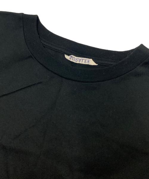 AURALEE（オーラリー）AURALEE (オーラリー) LUSTER PLAITING L/S TEE ブラック サイズ:3の古着・服飾アイテム