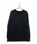 AURALEE（オーラリー）の古着「LUSTER PLAITING L/S TEE」｜ブラック