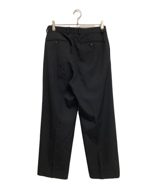 AURALEE（オーラリー）AURALEE (オーラリー) LIGHT WOOL MAX GABARDINE TWO-TUCK SLACKS ブラック サイズ:3の古着・服飾アイテム