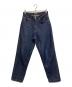 AURALEE（オーラリー）の古着「HARD TWIST DENIM WIDE PANTS」｜インディゴ