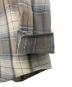 中古・古着 AURALEE (オーラリー) SUPER LIGHT WOOL CHECK SHIRT グレー×ベージュ サイズ:3：40000円