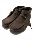 CLARKS ORIGINALSクラークス オリジナルズ）の古着「WALLABEE BOOT GTX」｜ブラウン