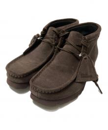CLARKS ORIGINALS（クラークス オリジナルズ）の古着「WALLABEE BOOT GTX」｜ブラウン