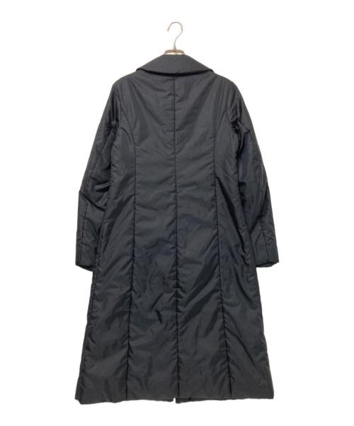 BURBERRY BLUE LABEL（バーバリー ブルー レーベル）BURBERRY BLUE LABEL (バーバリー ブルー レーベル) 中綿コート ブラック サイズ:38の古着・服飾アイテム