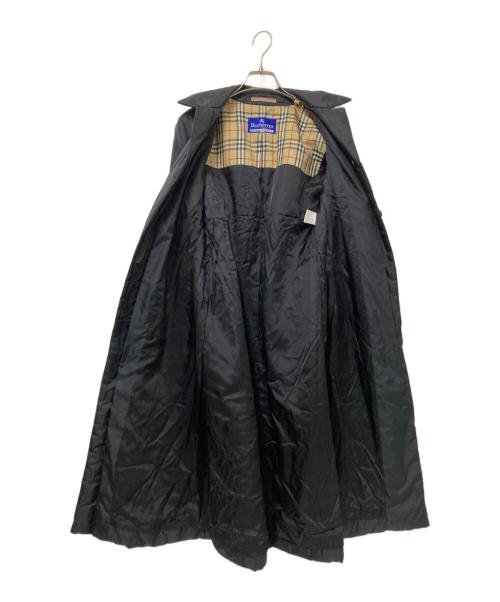 BURBERRY BLUE LABEL（バーバリー ブルー レーベル）BURBERRY BLUE LABEL (バーバリー ブルー レーベル) 中綿コート ブラック サイズ:38の古着・服飾アイテム