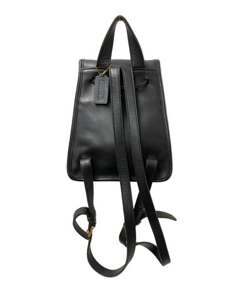 COACH（コーチ）COACH (コーチ) グラブレザーリュック ブラック サイズ:下記参照の古着・服飾アイテム
