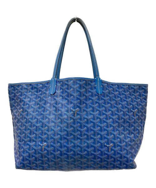 GOYARD（ゴヤール）GOYARD (ゴヤール) サンルイPM トートバッグ ブルーの古着・服飾アイテム