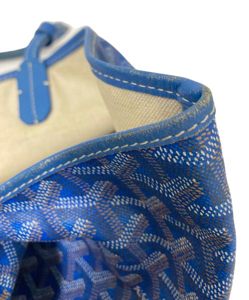 GOYARD（ゴヤール）GOYARD (ゴヤール) サンルイPM トートバッグ ブルーの古着・服飾アイテム