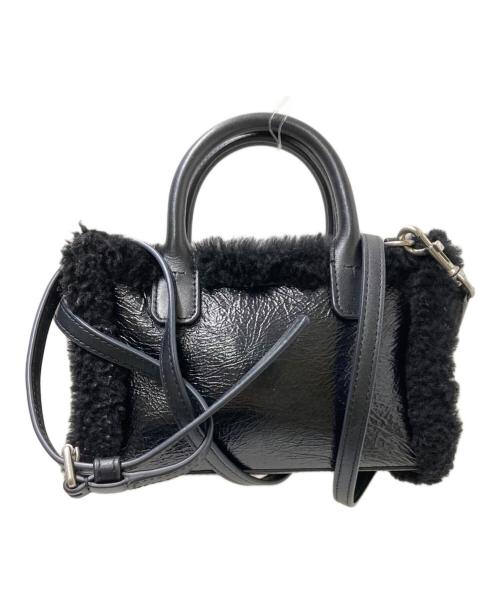 TORY BURCH（トリーバーチ）TORY BURCH (トリーバーチ) ミニエラパテントシアリングショルダーバッグ ブラック サイズ:下記参照の古着・服飾アイテム
