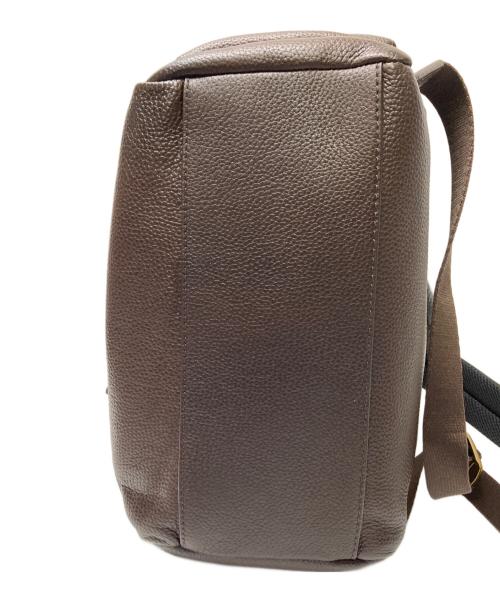 POLO RALPH LAUREN（ポロ・ラルフローレン）POLO RALPH LAUREN (ポロ・ラルフローレン) ペブルトレザーバックパック ブラウン サイズ:下記参照の古着・服飾アイテム