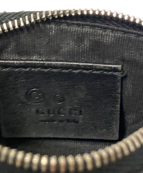 GUCCI（グッチ）GUCCI (グッチ) マイクログッチシマ コインケース ブラック サイズ:下記参照の古着・服飾アイテム